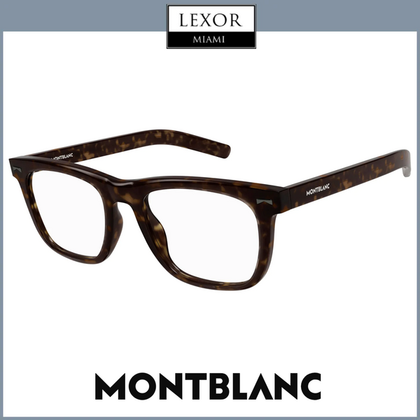 Gafas de sol para hombre Montblanc MB0262O 002 53 de acetato reciclado 