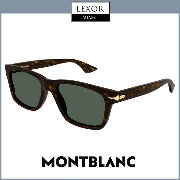Montblanc MB0263S-002 54 Sunglass MAN RECYCLED ACE – Lexor Miami