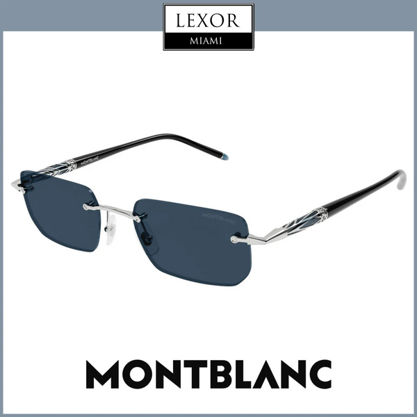 Montblanc Sunglass MB0348S-001 54 MAN METAL upc 889652478418