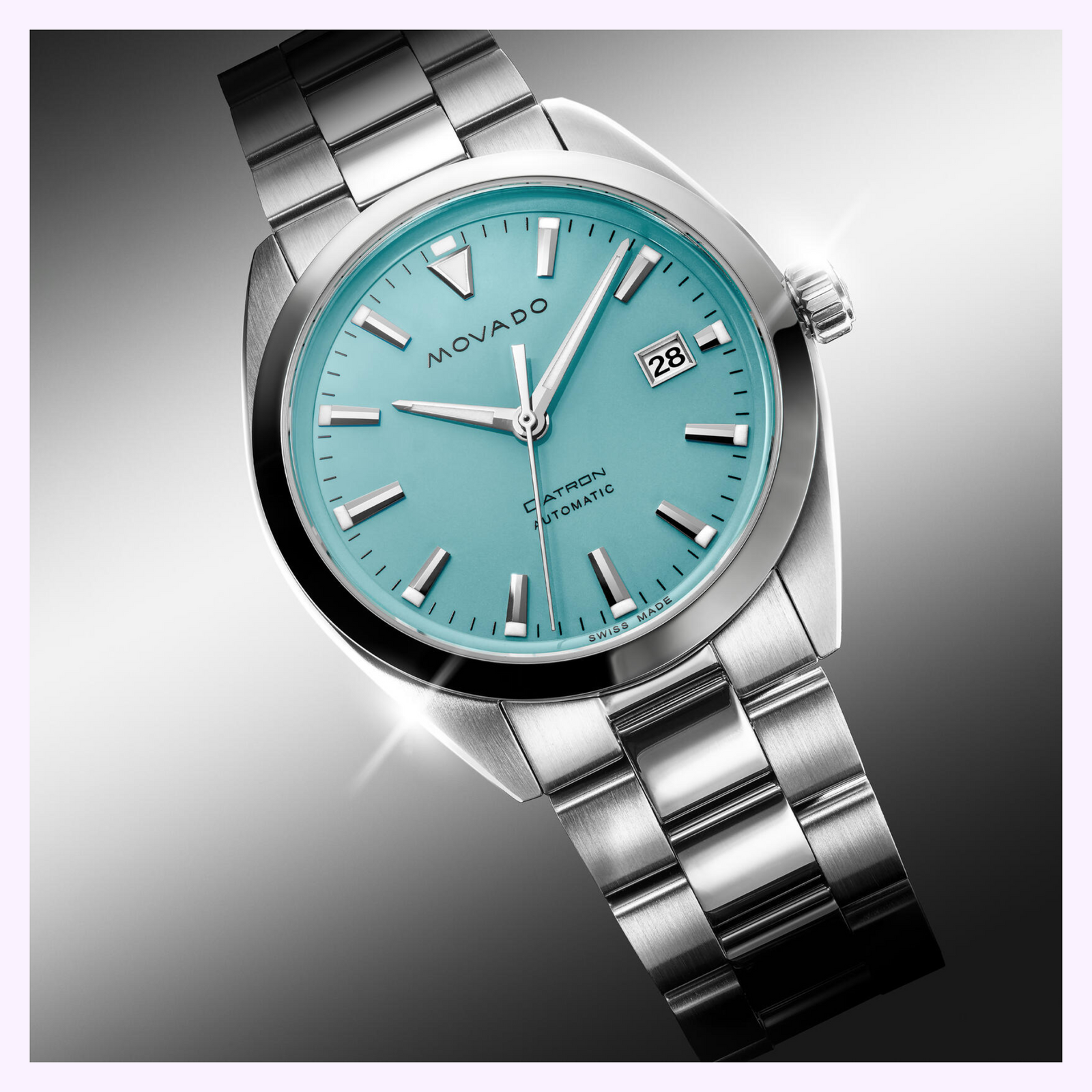 MOVADO WATCHES Heritage Series Datron Automatic 3650175 – Lexor Miami