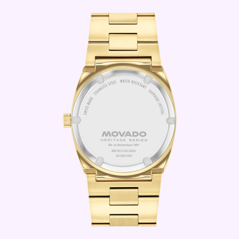 MOVADO WATCHES Heritage Series Ondoplan 3650217