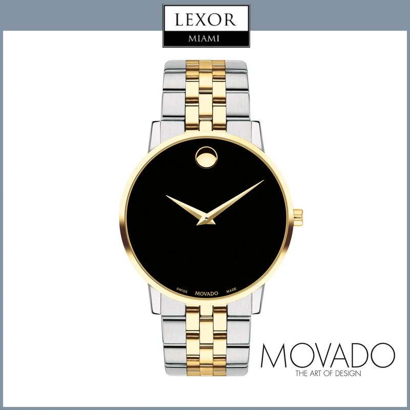 Movado 0607200 Museum Classic 2 Tone Steel Strap Men Watches