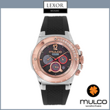 Mulco MW3-19495-023 Blue Marine Fusion Black Silicone Strap Women Watches