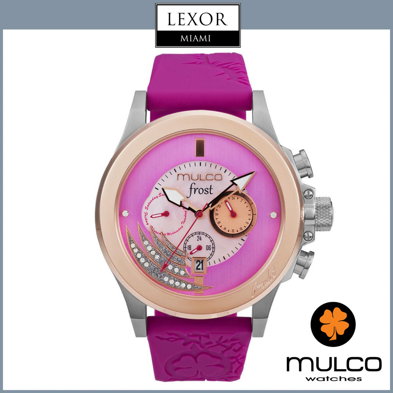 Mulco MW3-21841-083 Frost Full Moon Watches – Lexor Miami