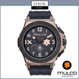 Mulco MW5 4379 035 BlackSteel Black Silicone Strap Men Watches