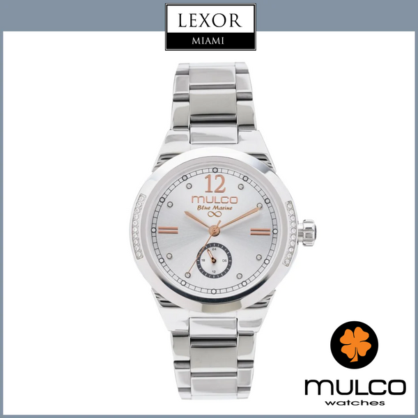 Mulco MW5 5003 024 Blue Marine Metal Stainless Steel Strap Women Watches