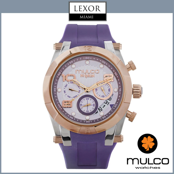 Mulco MW5 5249 063 Kripton Lady Purple Silicone Strap Women Watches