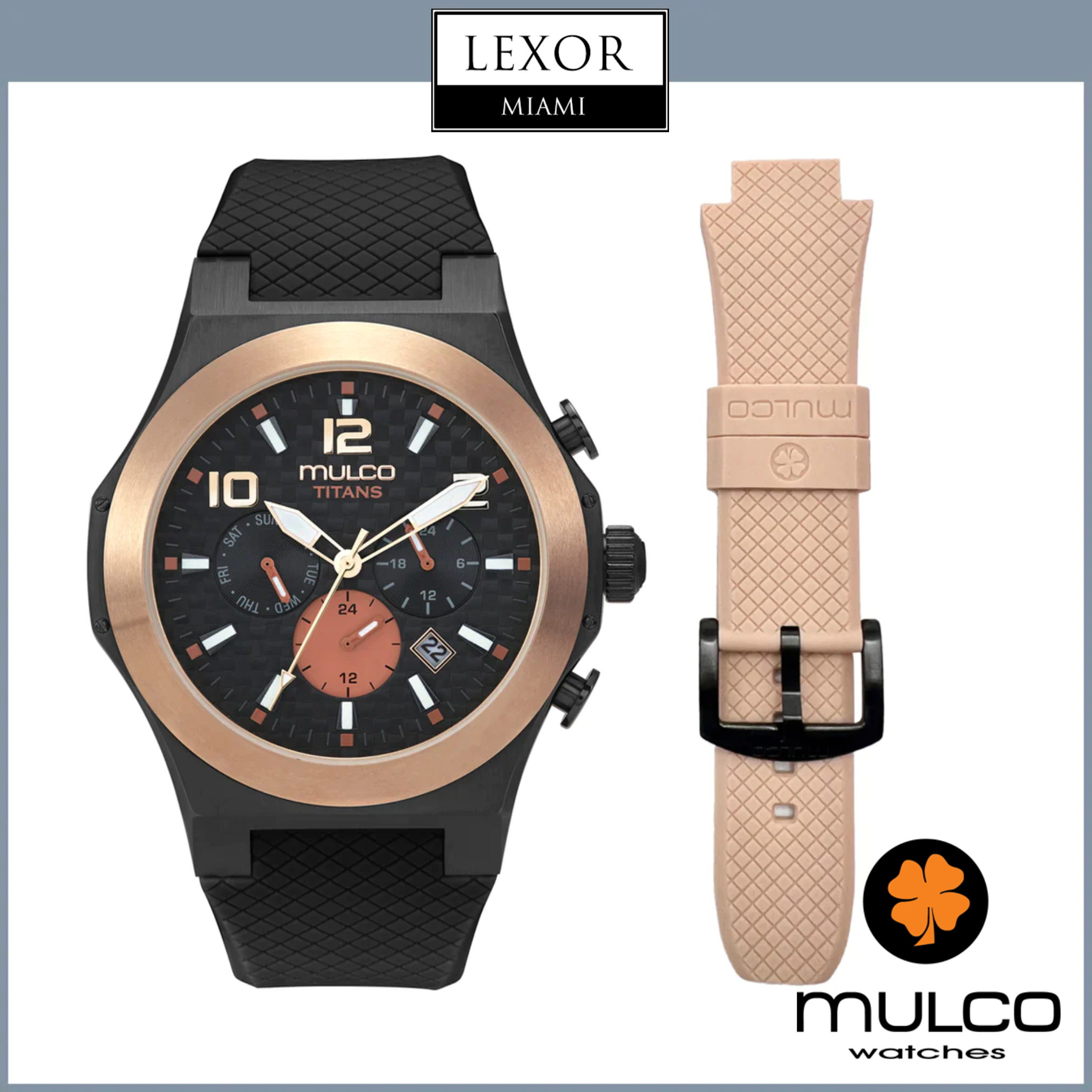Mulco Titans Snap Ladies MW3-22810G-023 Ladies Watch – Lexor Miami
