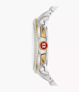 Michele MWW21A000069 Serein Two-Tone 18K Gold-Plated Diamond Watch