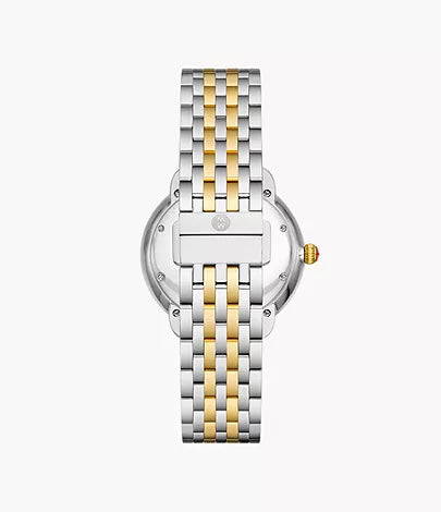 Reloj Michele MWW21B000138 Serein Mid de dos tonos en oro de 18 quilates y diamantes UPC:099945522968