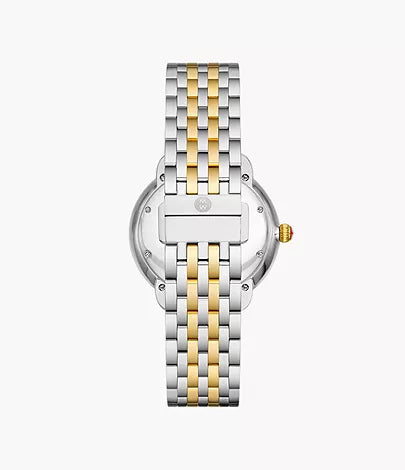 Michele MWW21B000138 Serein Mid Two-Tone 18K Gold Diamond Watch UPC:099945522968