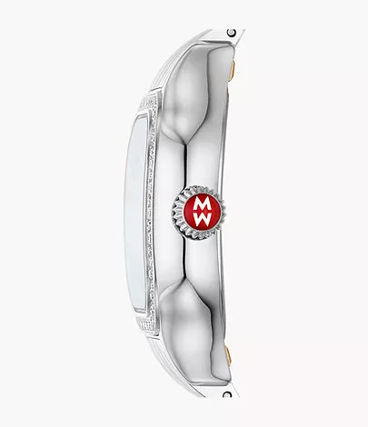 Reloj de acero inoxidable con diamantes Meggie Michele MWW33B000001