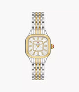 MICHELE MWW33B000009 Meggie Two-Tone 18K Gold-Plated Diamond Dial Watch