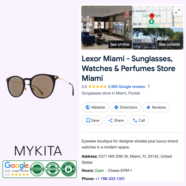 Mykita Keelutb Brilliantgrey Solid Sunglasses