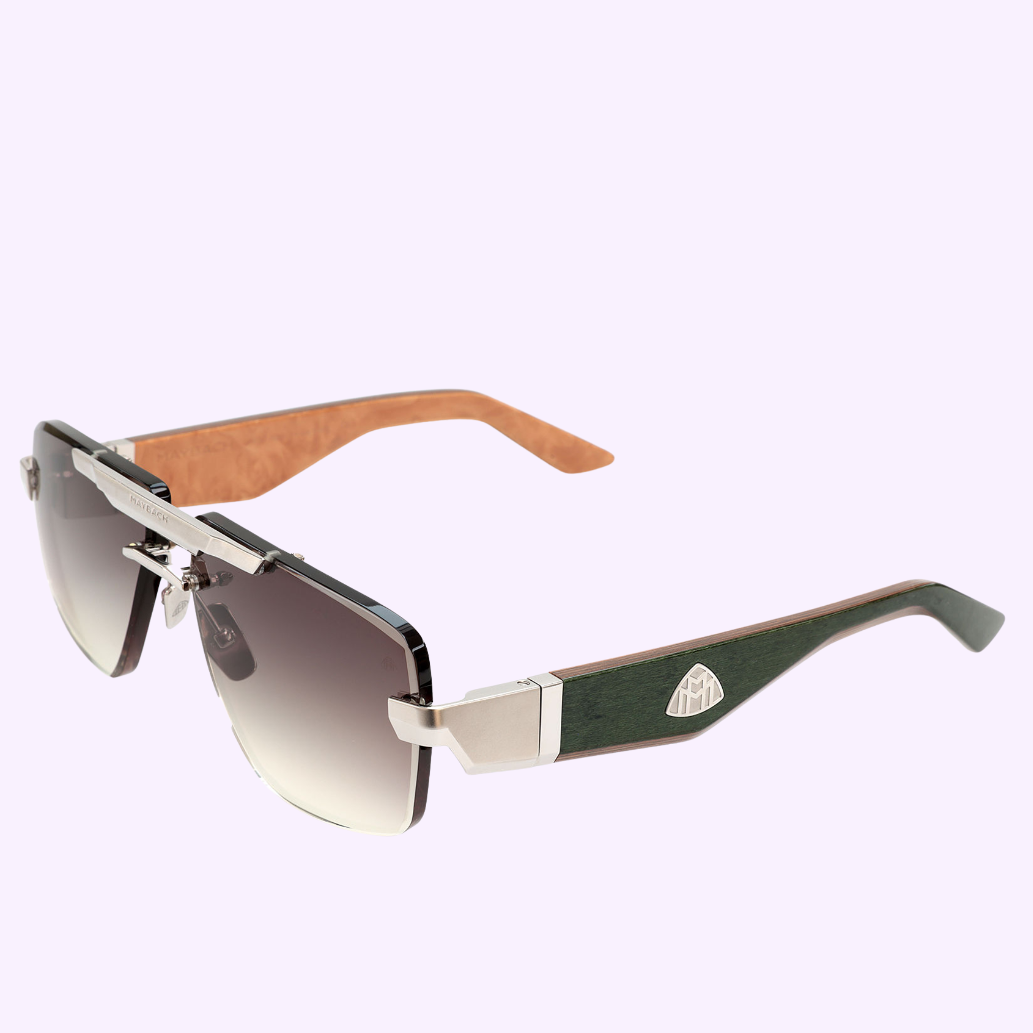 angle view Maybach Optical Frames THE PRESIDENT I G-WCY-M13