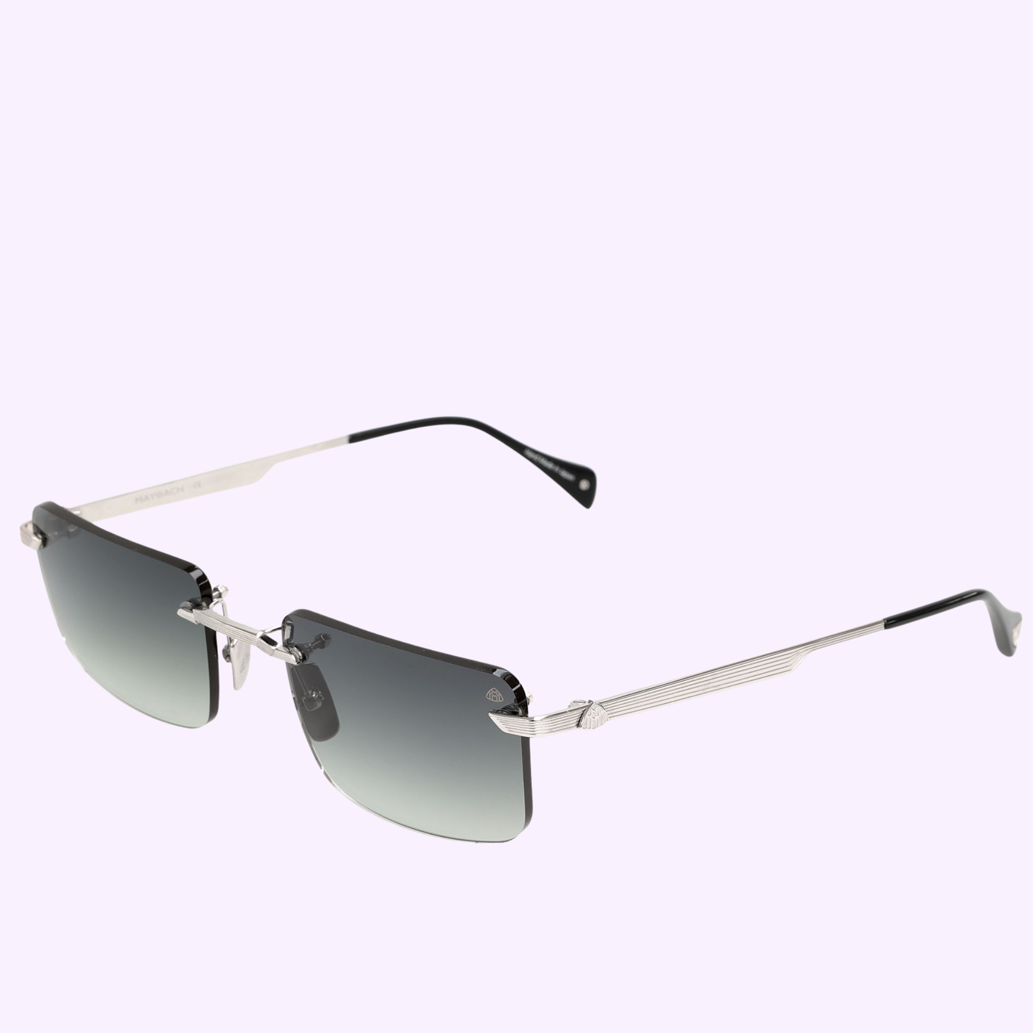Angle view Maybach Sunglasses THE WOLF I PA-AB-M11