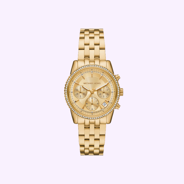 Michael Kors Women's Mini Bryant Bracelet Watch, Gold