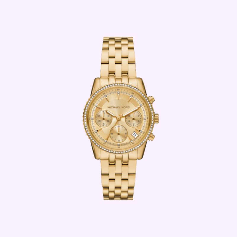 Michael Kors Women's Mini Bryant Bracelet Watch, Gold