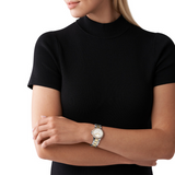 Michael Kors MK6982 Gold Stainless Steel Two-Tone Women Watch