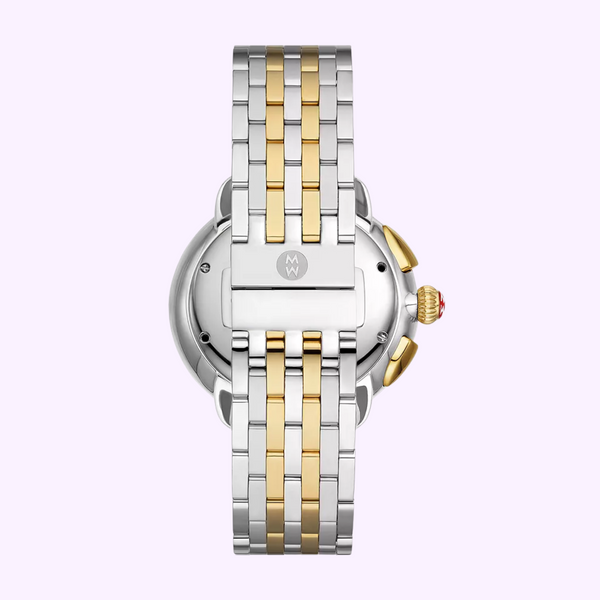 Michele MWW21A000069 Serein Two-Tone 18K Gold-Plated Diamond Watch