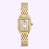 Michele Watches Deco Madison Mini Diamond 18K Gold-Plated Watch MWW06D000173