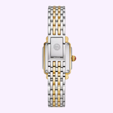 Michele Watches Deco Madison Mini Diamond Two-Tone 18K Gold-Plated Watch MWW06D000172