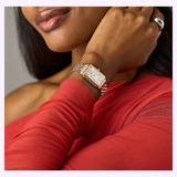 Michele Watches Deco Park Two-Tone 18K Gold-Plated Watch MWW06E000145