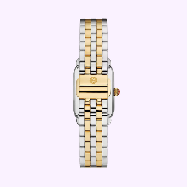 Michele Watches Deco Park Two-Tone 18K Gold-Plated Watch MWW06E000145