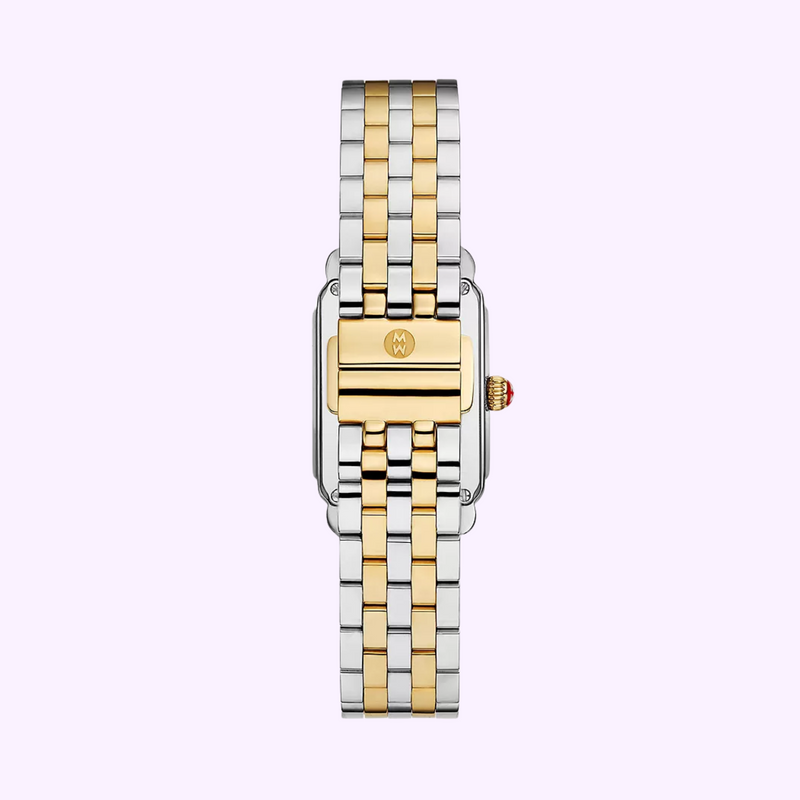 Michele Watches Deco Park Two-Tone 18K Gold-Plated Watch MWW06E000145