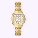 Michele Watches Meggie 18K Gold-Plated Diamond Dial MWW33B000010