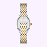 Michele Watches Meggie Two-Tone 18K Gold-Plated Diamond Dial Watch Gift Set MWW33B001SET