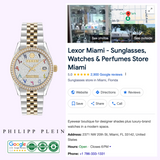 PHILIPP PLEIN PW2BA0123 Date Superlative Crystal Woman Watch