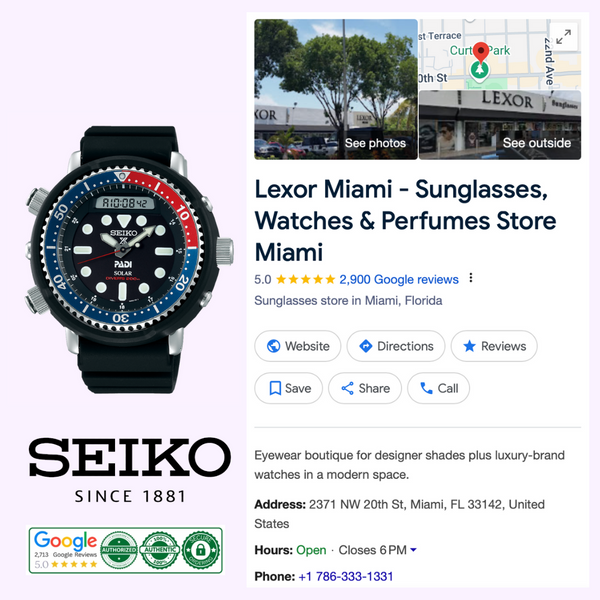 Seiko SNJ027 Prospex Black Silicone Strap Men Watches