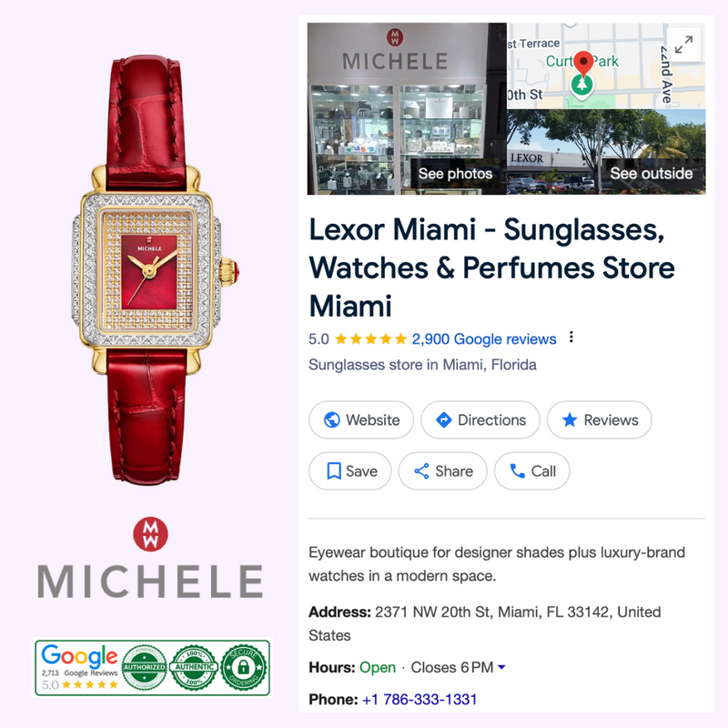 Michele Watches Special Edition Deco Madison Mini Two-Tone 18K Gold-Plated Diamond Pavé Dial Watch MWW06D000170