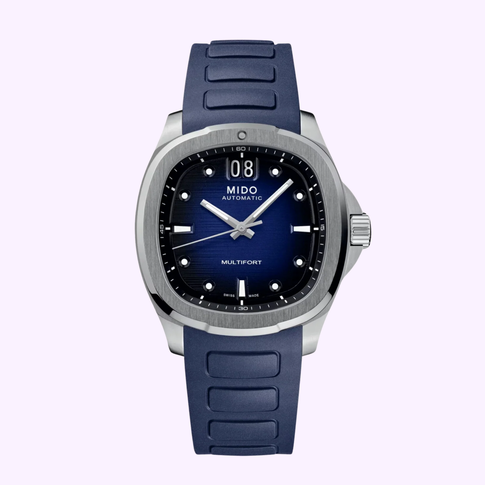 Mido M0495261704100 MULTIFORT TV BIG DATE Watches – Lexor Miami