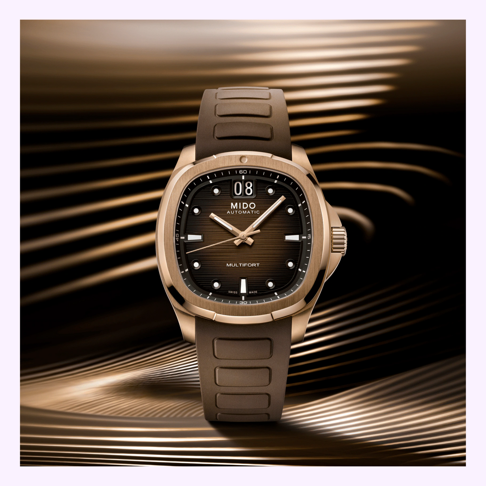 Mido M0495263729100 MULTIFORT TV BIG DATE Watch – Lexor Miami Mido M0495263729100 MULTIFORT TV BIG DATE Watch – Lexor Miami