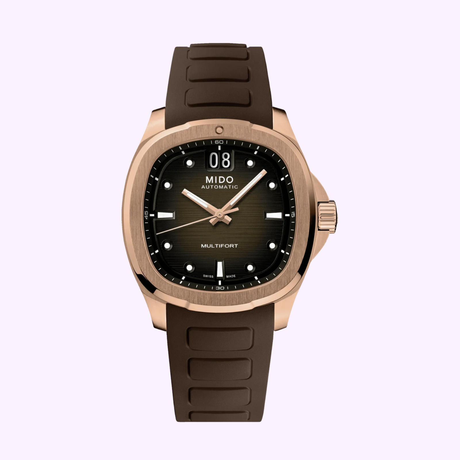 Mido M0495263729100 MULTIFORT TV BIG DATE Watch – Lexor Miami Mido M0495263729100 MULTIFORT TV BIG DATE Watch – Lexor Miami
