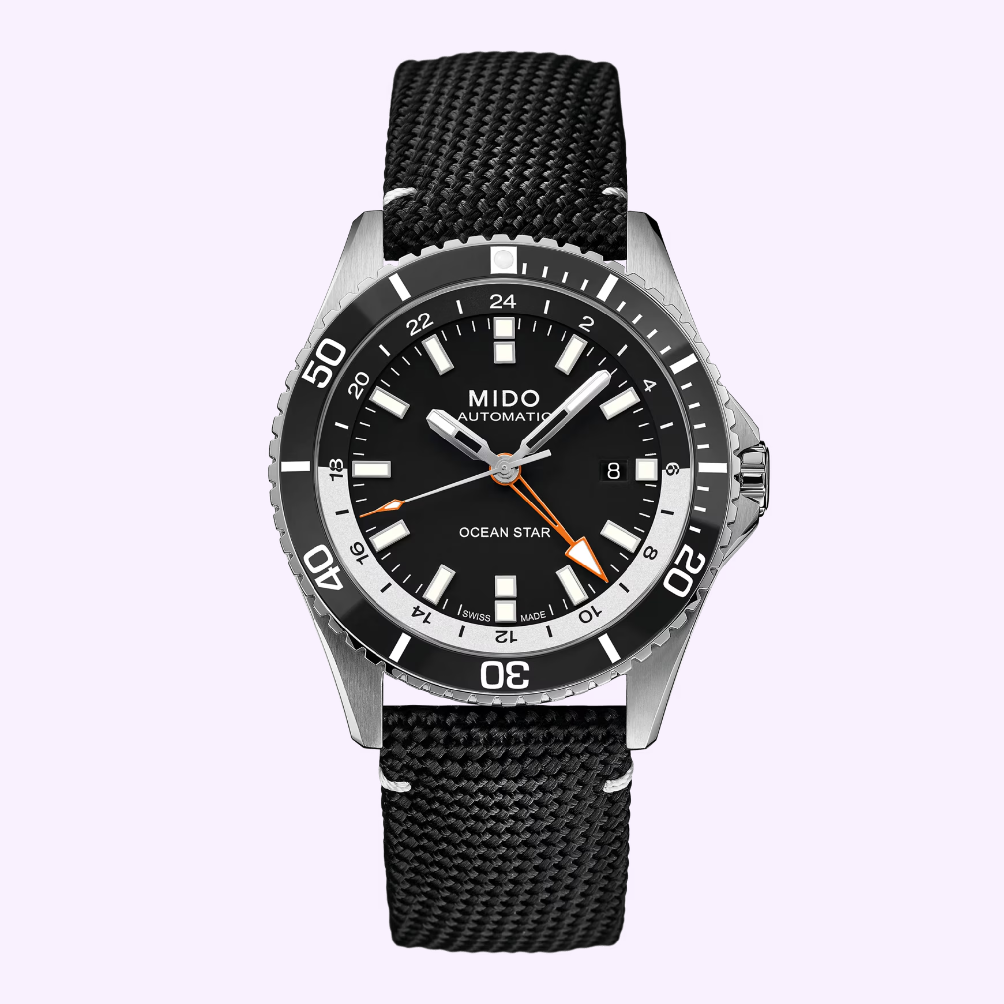 Front View Mido Watch Ocean Star GMT M0266291705101