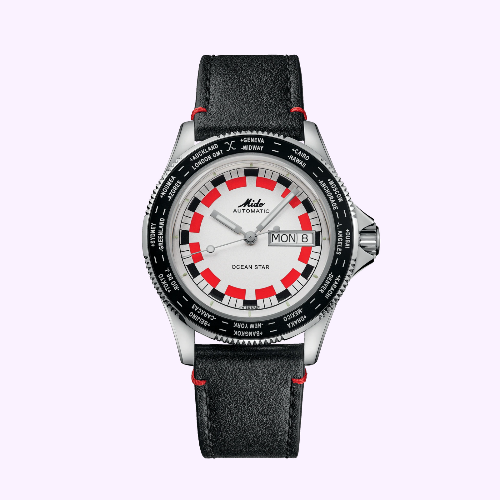 Mido Watch Ocean Star Worldtimer M0268301603000 – Lexor Miami