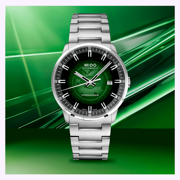Mido Watches Commander Gradient M0214071141103  UPC: 7612330153214