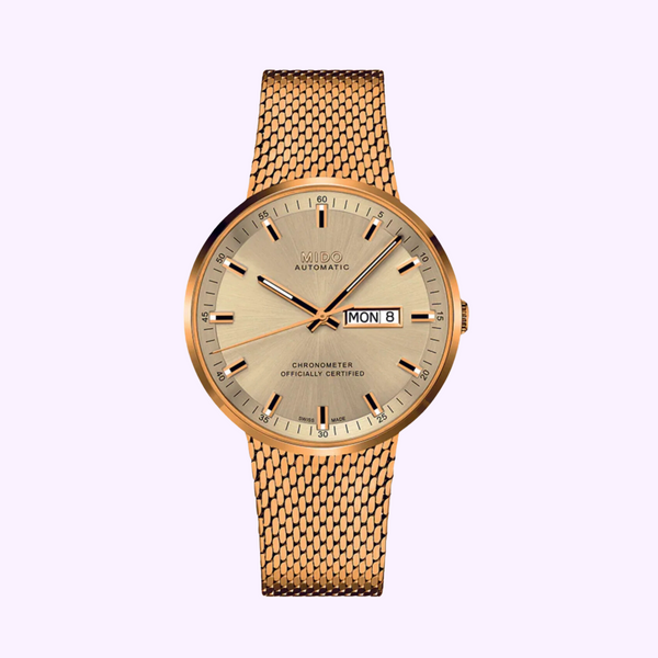Mido Watches Commander Ii Stainless Steel Strap M0316313302100 Men