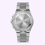 Back View Mido Watches Multifort 8 Chronograph Quartz M0555171103100