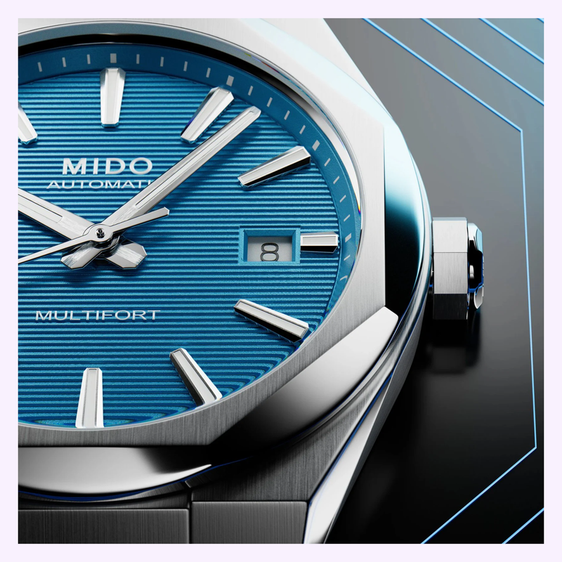 Mido Watches Multifort 8 One Crown M0555071104100 – Lexor Miami