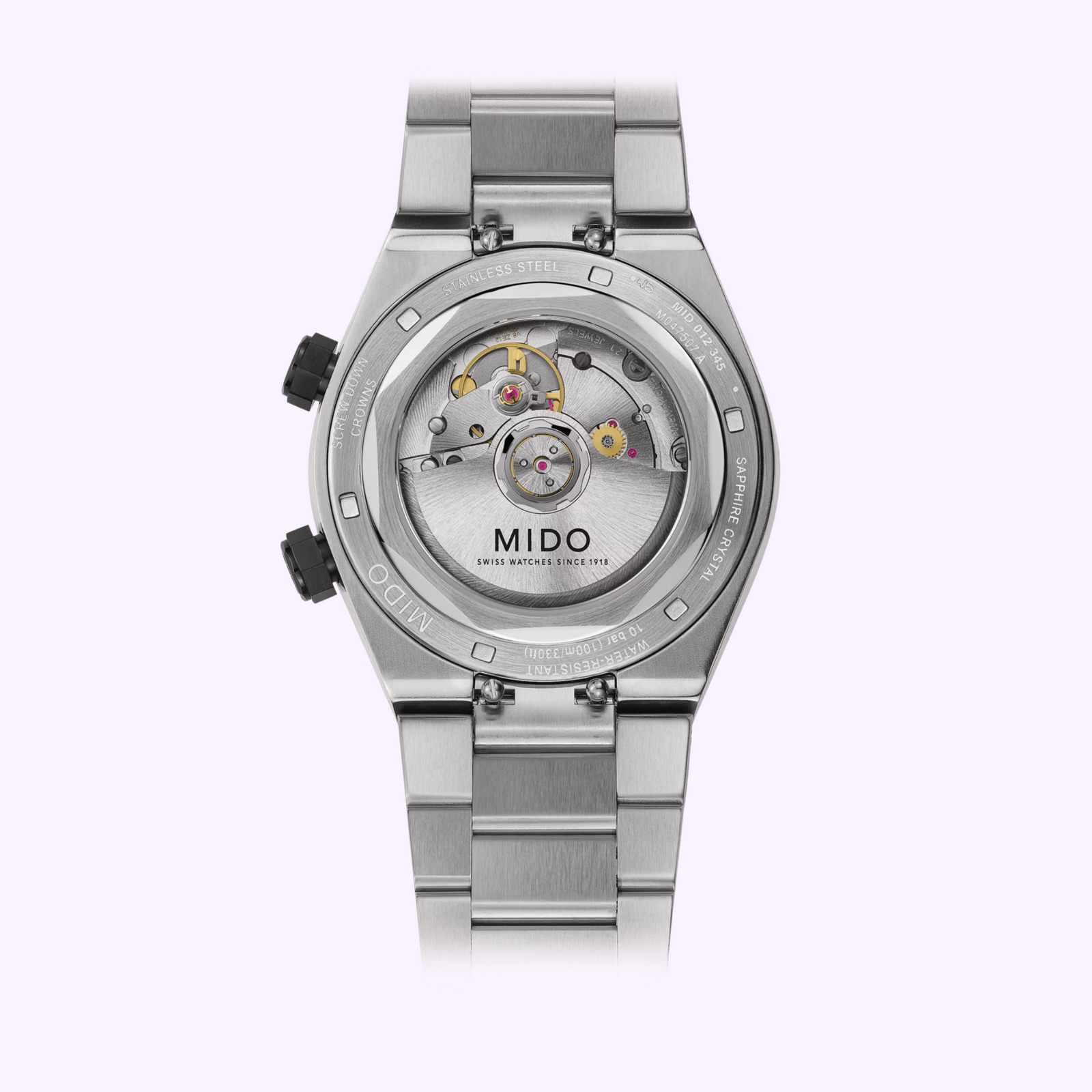 Mido Watches Multifort 8 Two Crowns M0475071105100 Upc