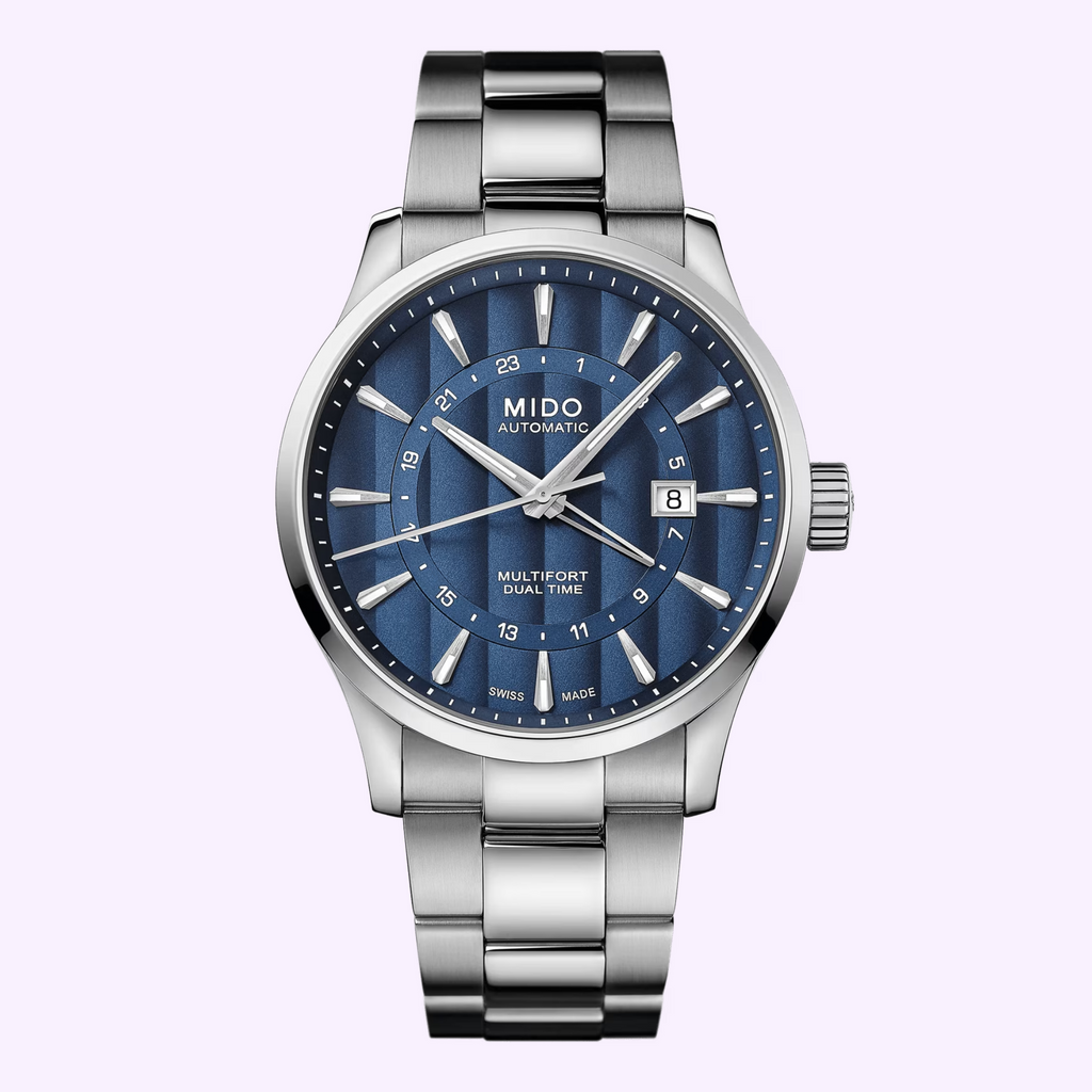 Mido Watches Multifort Dual Time M0384291104100 – Lexor Miami