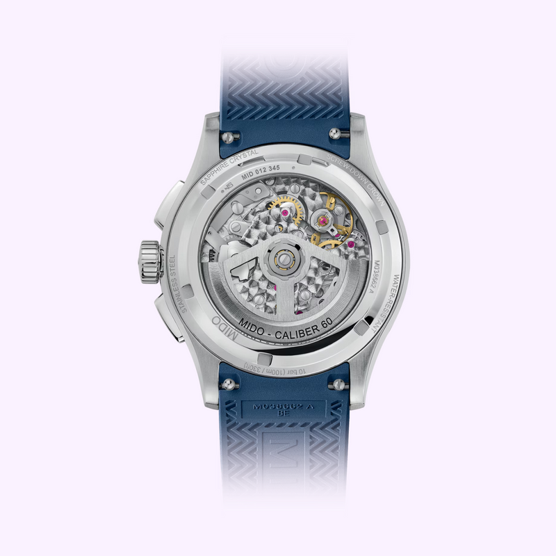 Mido Watches Multifort Skeleton Chronograph M0386621704000