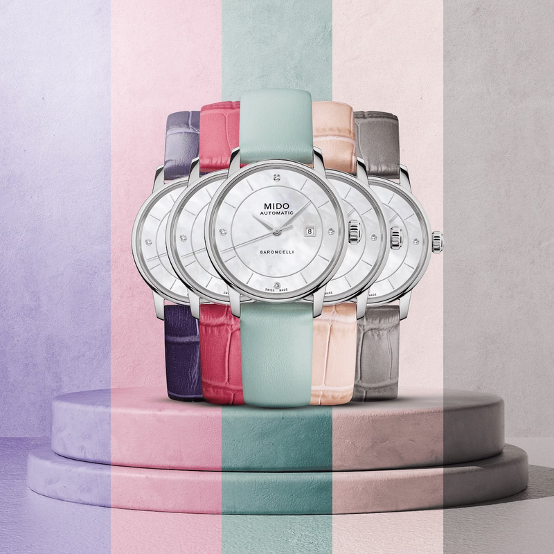 Mido M037.207.16.106.00 SPECIAL EDITION BARONCELLI SIGNATURE LADY COLOURS