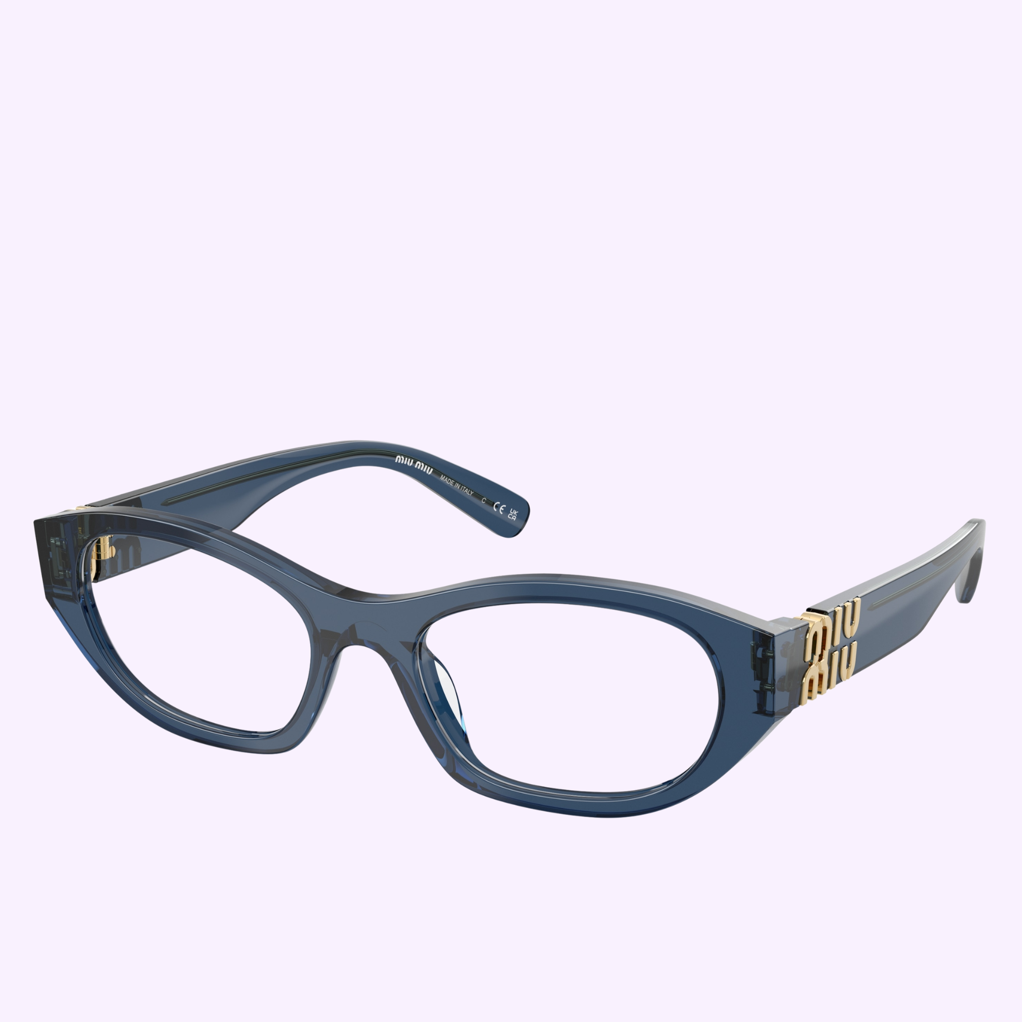 Angle View Miu Miu Optical Frames 0MU 03WV 08Q1O153