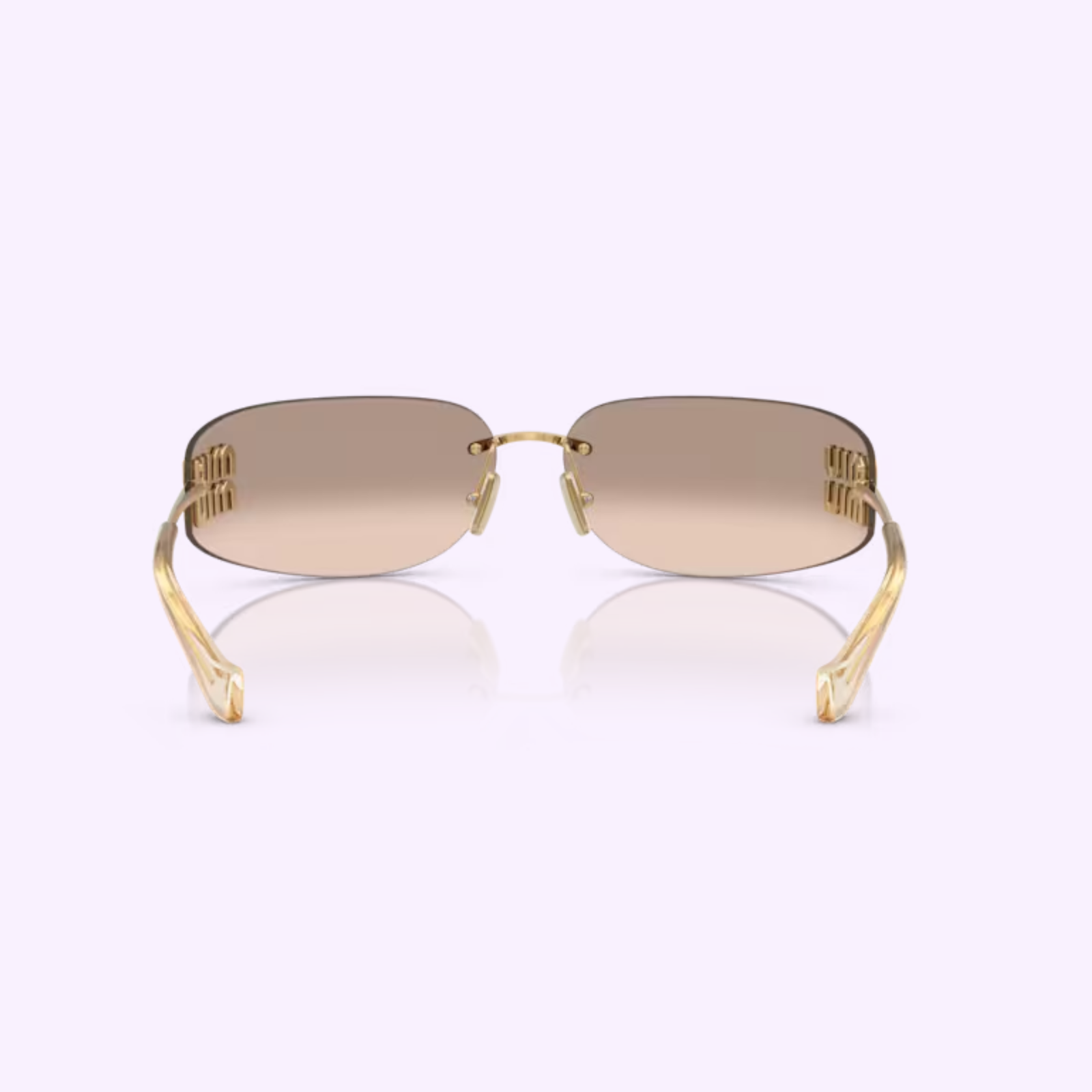 Miu Miu 0MU A51S 5AK20P 75 Sunglasses | Lexor Miami Authorized Dealer