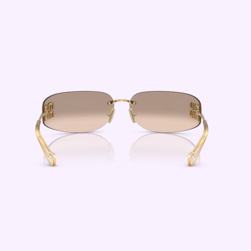 MIUMIU ミュウミュウ サングラス ゴールド SMU53E 5AK-6R1 Miu Miu 0MU A51S 5AK20P 75 Sunglasses | Lexor Miami Authorized Dealer